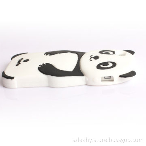 Panda-shaped silicone case for iPhone 5/5S
